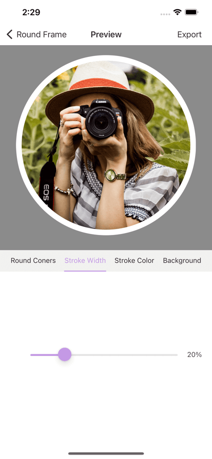 Round Frame