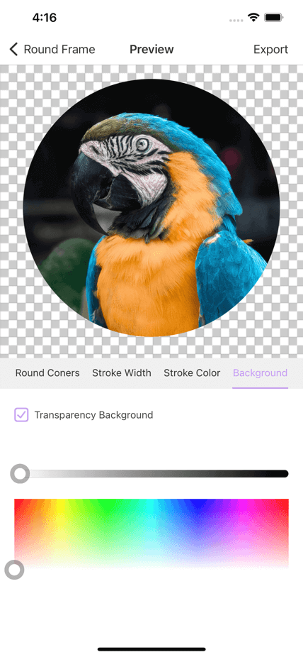 Round Frame